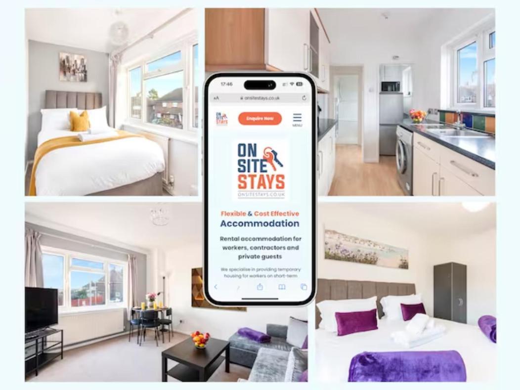Onsitestays - Cosy 2-Bedroom Apartment With Private Entrance & Long Stay Prices Γκρέιβσεντ Εξωτερικό φωτογραφία